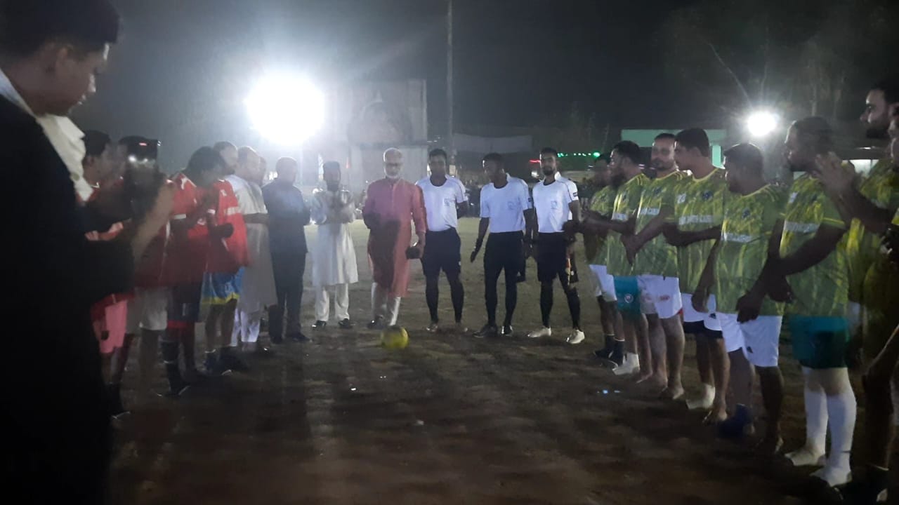 ভালুকায় নাইট প্রীতি ফুটবল টুর্নামেন্ট ফাইনাল খেলা অনুষ্ঠিত